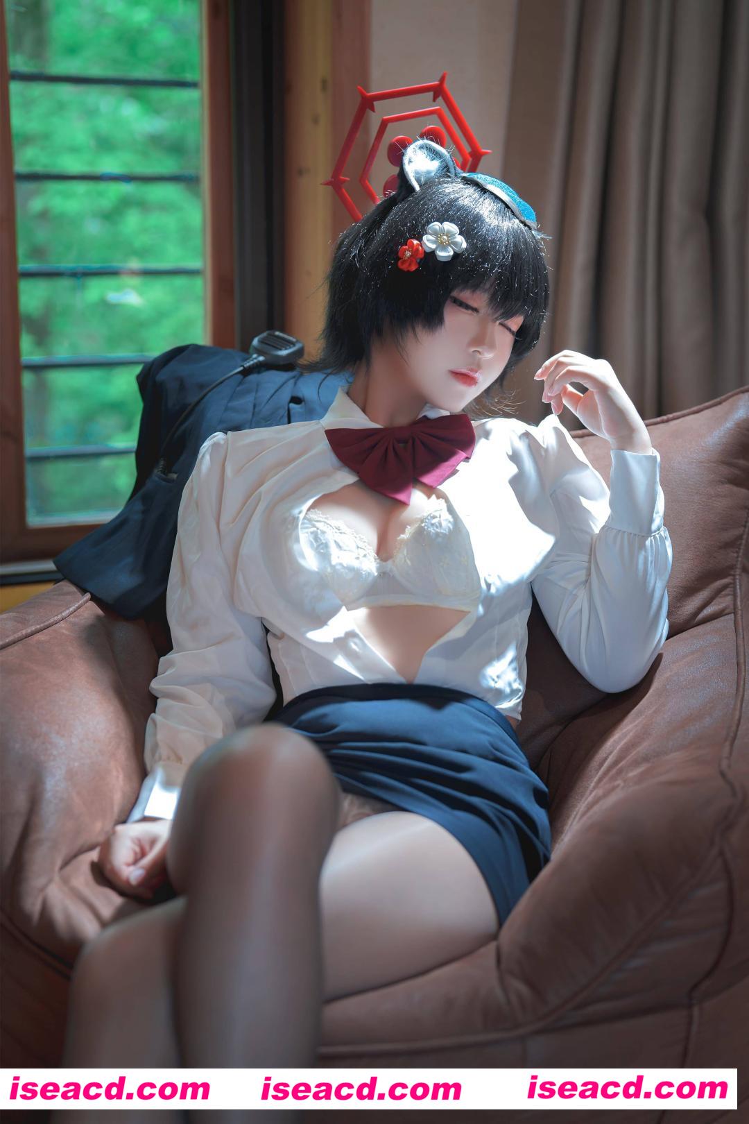 图片[2]-【COSPLAY/带视频】半半子 – ガイド春日ツバキ [86P 6V]【800M】-嘤嘤怪之家