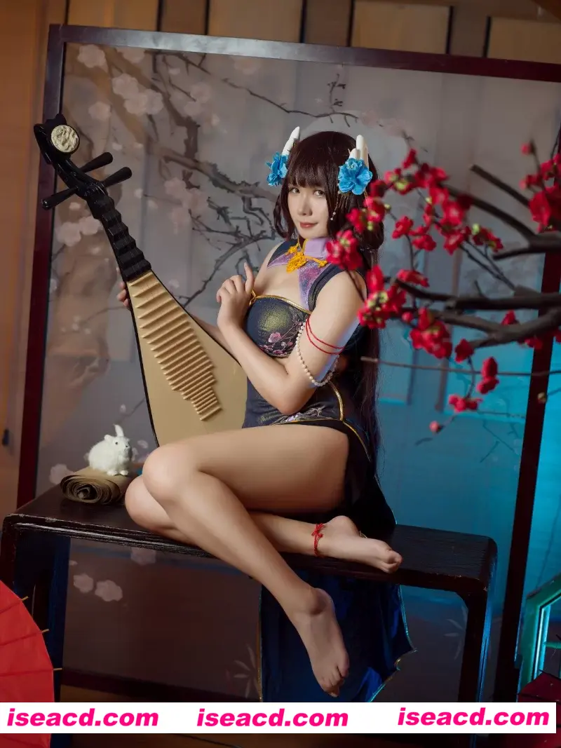 图片[2]-【COSPLAY】麻花酱 Vol.084 比睿旗袍+泳装 [61P]【700M】-嘤嘤怪之家