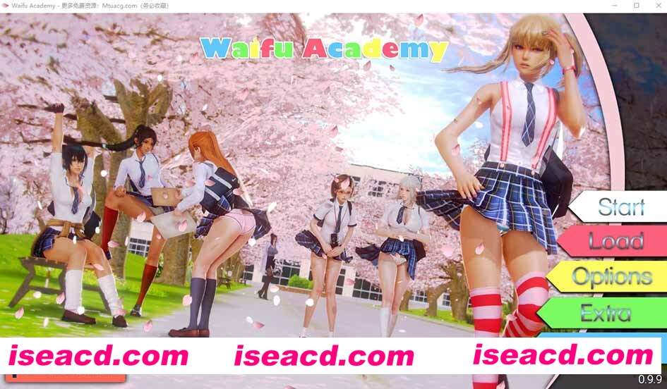 [PC游戏][二次元老婆学院 Ver0.9.9a 汉化中文版+全CG存档][1月更新/神作/SLG/5G][百度网盘+秒传链接]