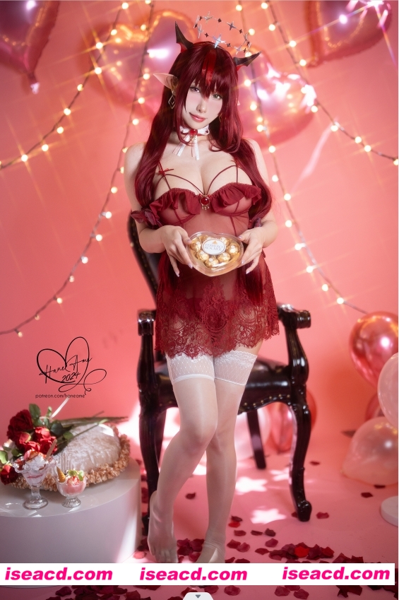 图片[3]-【cosplay】雨波 2月T1 Hololive IRYS官方服+情人節睡衣 [39p]【300M】-嘤嘤怪之家