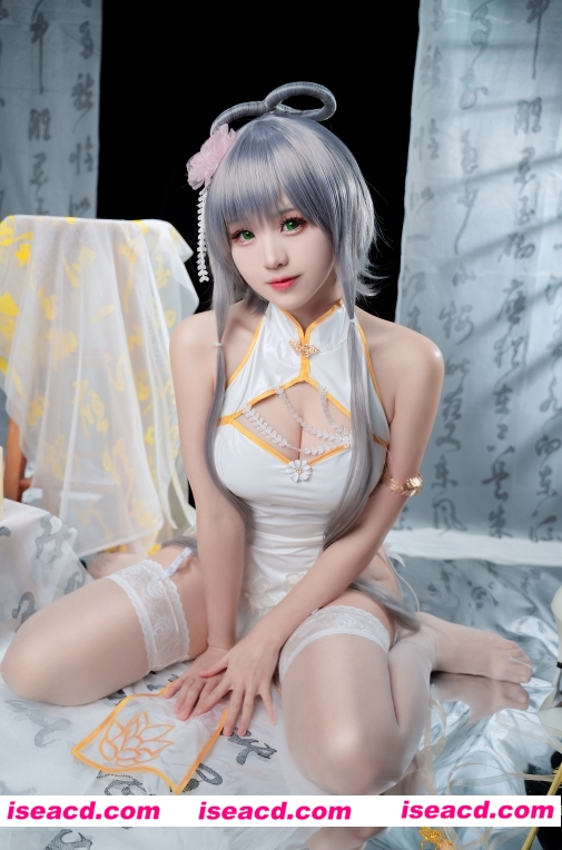 图片[2]-【cosplay】miko酱ww – 洛天依旗袍 [30p] 【100M】-嘤嘤怪之家