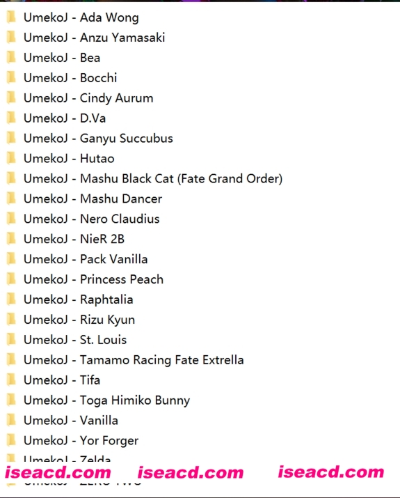 图片[5]-【COSPLAY/大合集/带视频】超高质量UmekoJ 全资源24套合集【1600+P】【13G】-嘤嘤怪之家