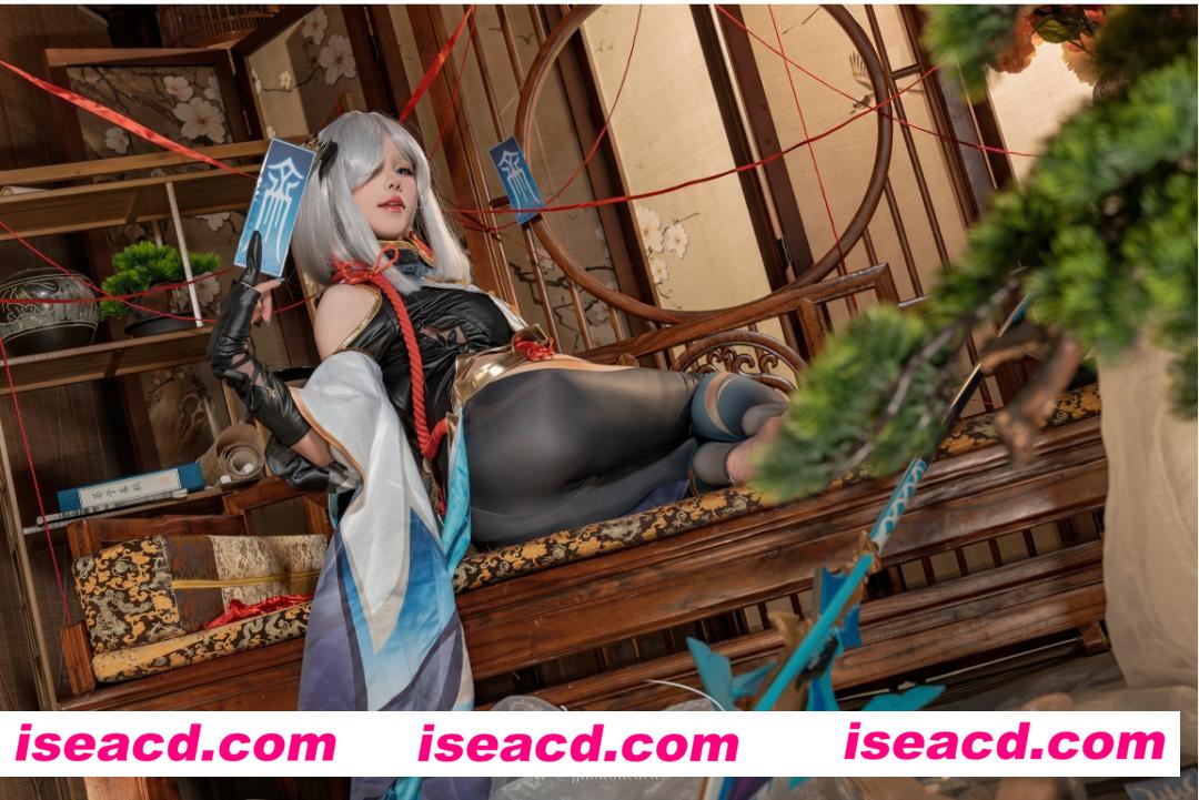 图片[3]-【cosplay/带视频】咬人小小兔（咬一口兔娘）- 4月作品『申鹤-明枪』&小剧场 [74P 1V]【1.3G】-嘤嘤怪之家