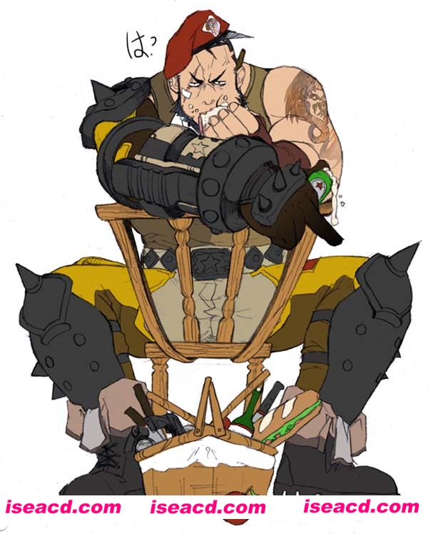 [阿武そるん][漫画]【大叔筋肉CG图包】[未汉化][百度盘]