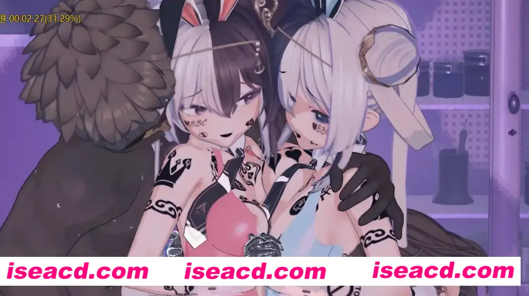 【MMD/中文/合集】 后宫为何熄火发黑—应瑞肇和的恶虐调教记录 上+下 中字步兵版【1G/全CV】