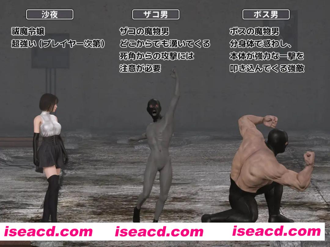 【3D/ACT/生肉/动态】受虐游戏 ‐驱魔令嬢篇‐v1.50【PC/263M】