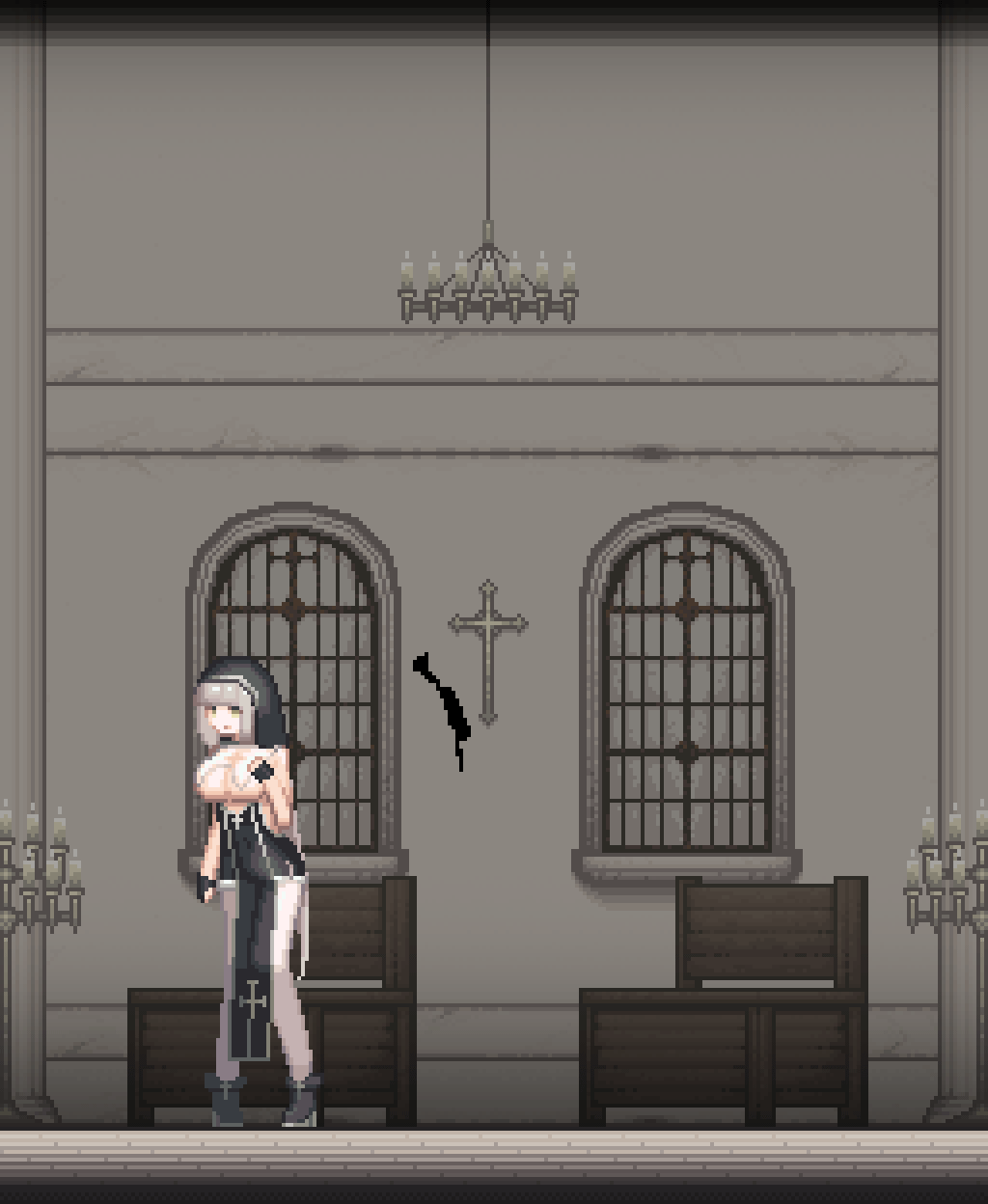 【像素ACT/官中/动态】维拉达尔修女 Sister Virodar Ver0.18 官方中文版【394M】