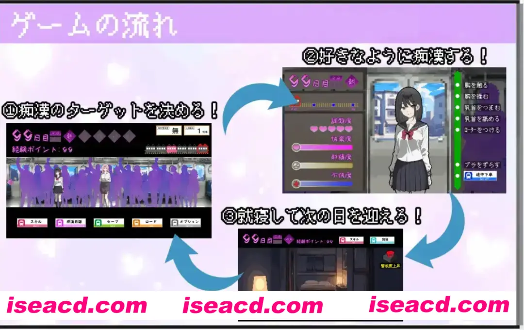 图片[3]-【日式SLG/AI汉化】所以我要当痴汉 だから俺は痴汉する だから俺は痴漢する AI汉化润色+修图 Ver1.3 Ver25.04.29【500M/更新】-嘤嘤怪之家
