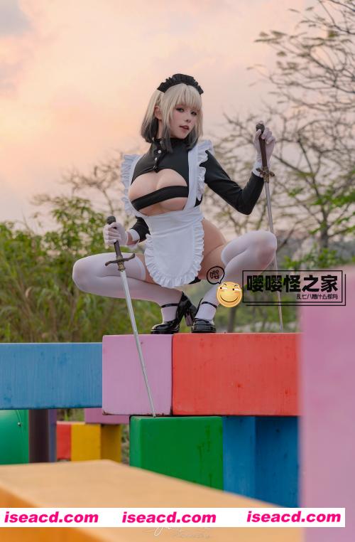 图片[3]-【COSPLAY/带视频】黏黏团子兔 咬一口兔娘ovo 2024年10月作品『战斗女仆』[77P 1V]【1.7G】-嘤嘤怪之家