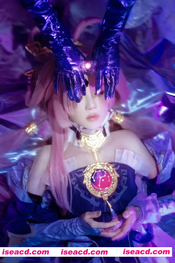 图片[2]-【COSPLAY/带视频】[桜桃喵] 符玄 [25P+2V] 【1.9G】-嘤嘤怪之家