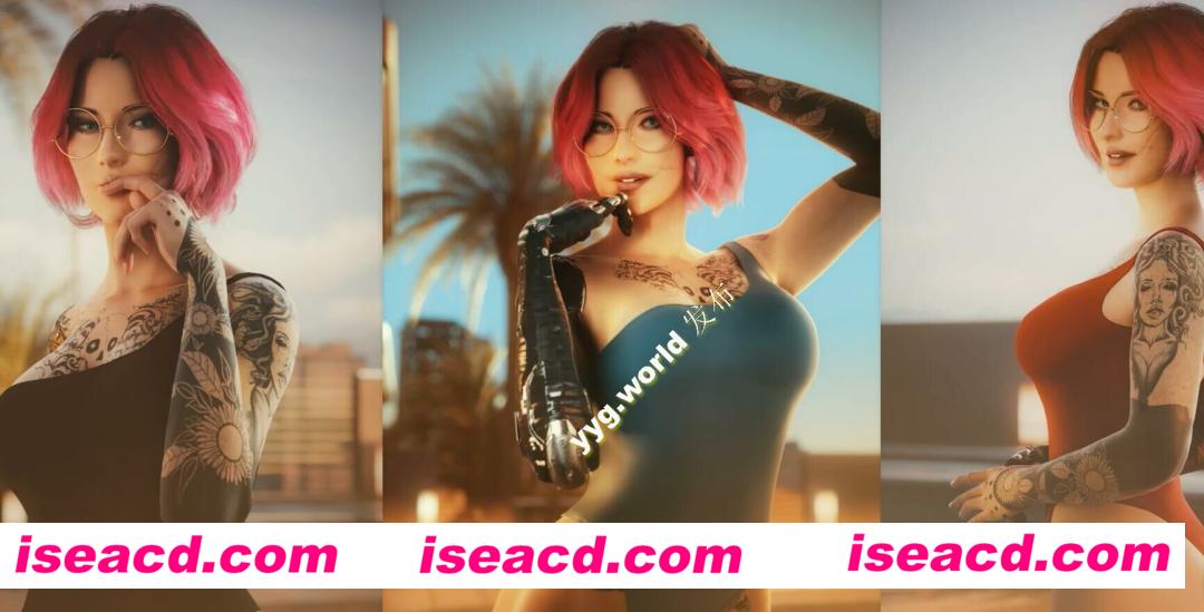 图片[2]-【3A大作】赛博朋克2077  究极邪恶MOD美化6.0版[性感身形/4K滤镜/大量衣服/绅士场景/额外武器/500+MOD]【140G】-嘤嘤怪之家