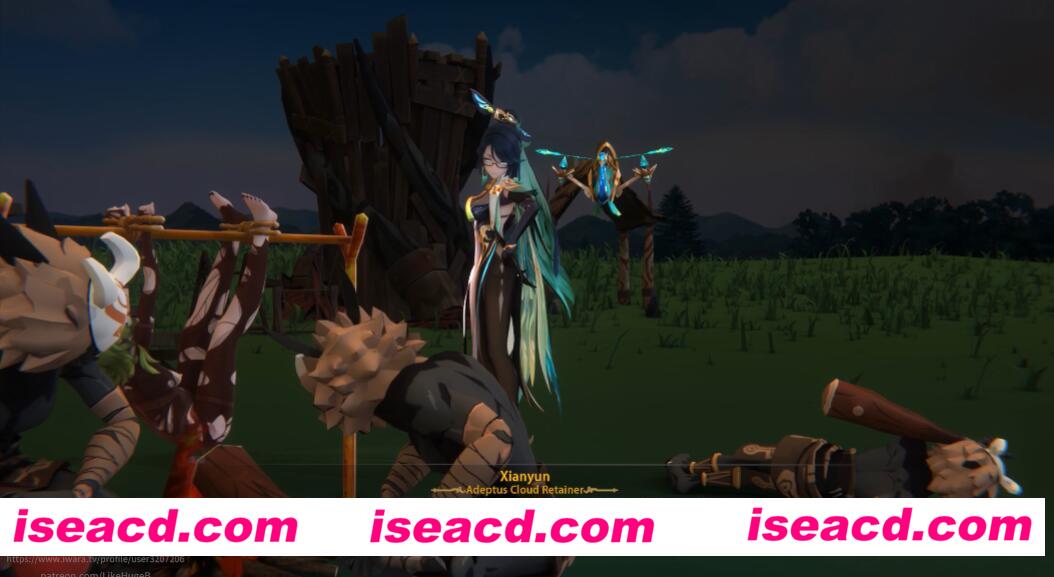 图片[5]-【3D/中文字幕】 LikeHugeB-原神同人作：申鹤X闲云X夜兰 璃月3C大危機 【3.6G/全CV】-嘤嘤怪之家