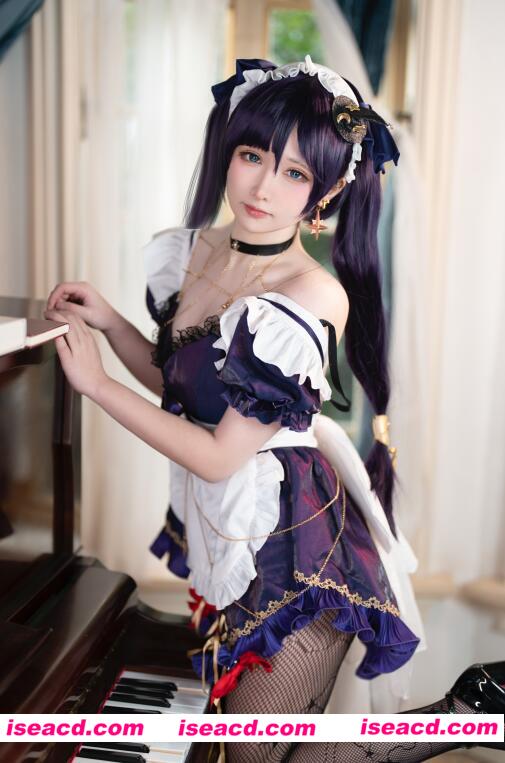 图片[3]-【COSPLAY】樱梨梨 – NO.010 莫娜女仆 [34P]【200M】-嘤嘤怪之家