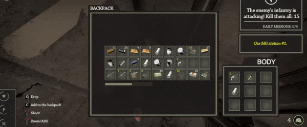 图片[2]-【生存FPS/中文/3D】二战：地堡模拟器 V20240420 官方中文带DLC整合版【5.1G/新作】-嘤嘤怪之家