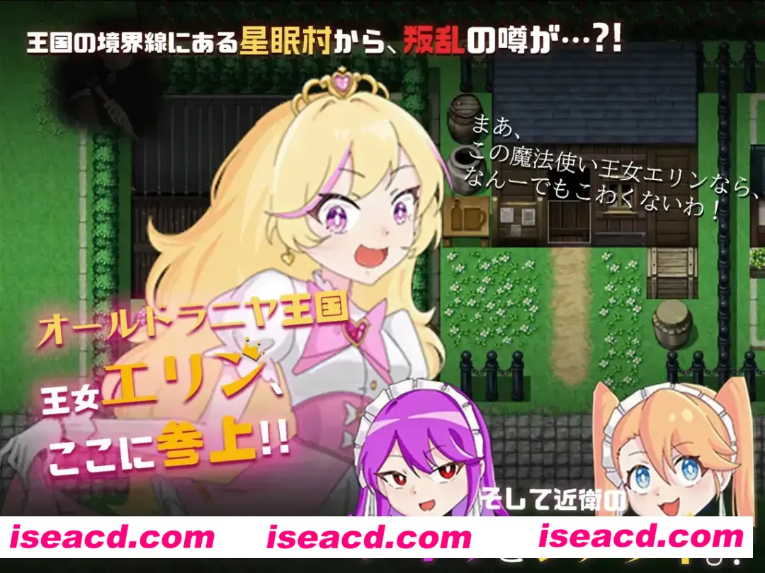 图片[3]-【探索RPG/汉化/动态/PC+安卓】公主艾琳与催眠星眠村 王女エリンと洗脳の星眠村 Mtool汉化【1.91G】-嘤嘤怪之家