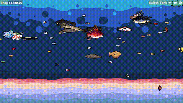 图片[3]-【放置SLG/中文/像素风】《轻松水族馆/Chillquarium》V1.2.1 官方中文硬盘版【200M】-嘤嘤怪之家