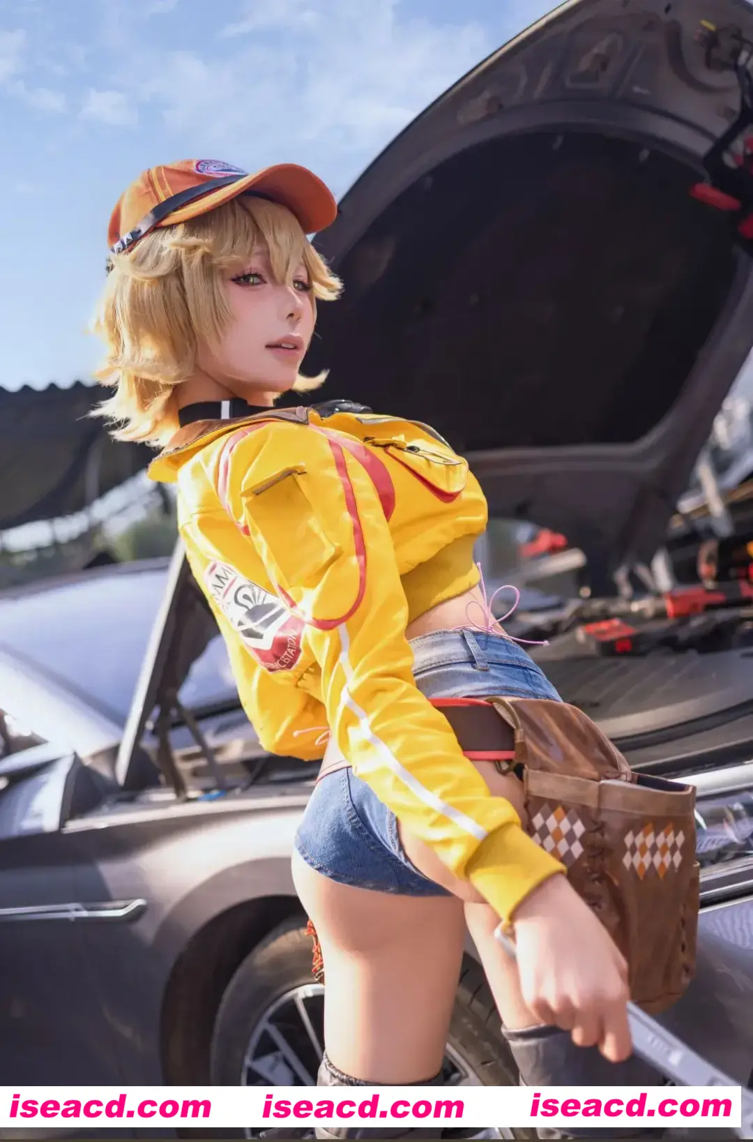 图片[3]-【COSPLAY/带视频】黏黏团子兔 –  (咬一口兔娘) 25年03月 FF15-希德妮奥拉姆 [95P 1V]【1.6G】-嘤嘤怪之家