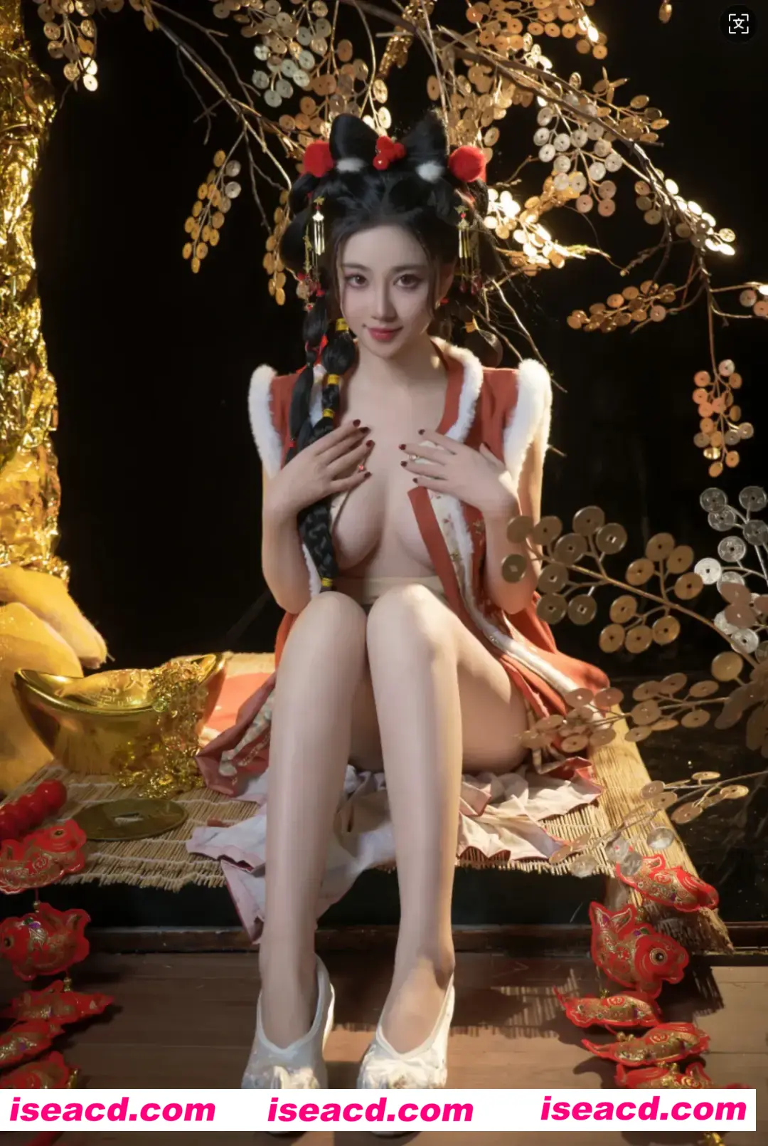 图片[3]-【COSPLAY/合集】年年 – 新作 4套 Cos [25元旦+情人节+城+飞天] [273P]【2G】-嘤嘤怪之家