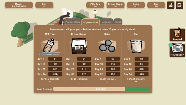 图片[3]-【经营SLG/中文/2D】珍珠奶茶店模拟器：放置商店管理/Boba Simulator : Idle Shop Management 官方中文版【200M/新作】-嘤嘤怪之家
