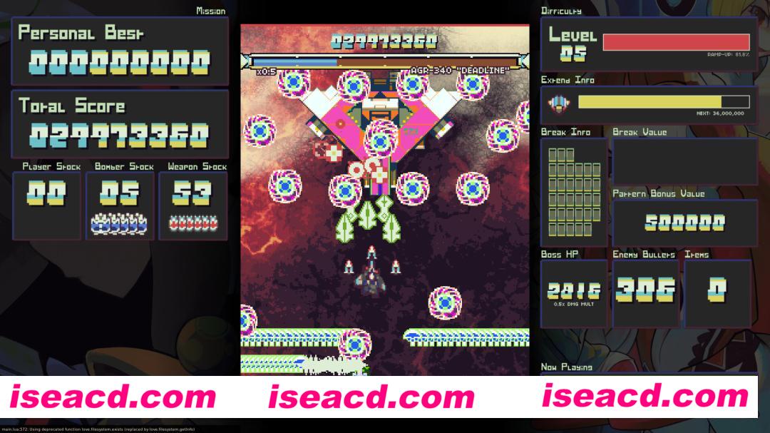 图片[3]-【弹幕STG/全动态/街机风】《蓝色左轮（Blue Revolver）》BUILD 16405427 官方日文原版【1.2G/新作】-嘤嘤怪之家