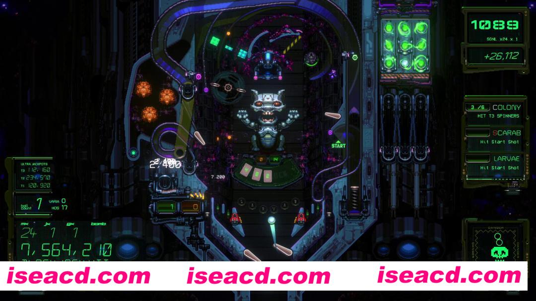 图片[2]-[休闲游戏/中文] 异种弹珠/XENOTILT: HOSTILE PINBALL ACTION v1.777 官方中文版 [1.9G/新作]-嘤嘤怪之家