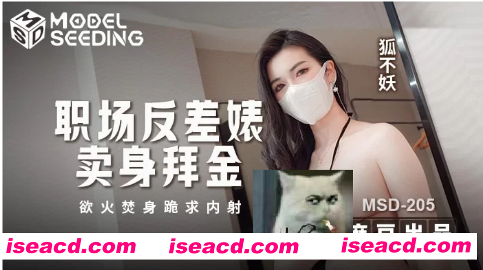 【COS/视频/步兵】【麻豆5月新作】MSD-205 狐不妖 职场反差婊 中文步兵 【900M/下载】