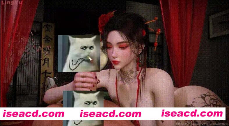 【3D动画/整合/步兵】玲玉 6月24 古风红妆美人~骚鸡整合18分钟步兵版 【700m/cv】