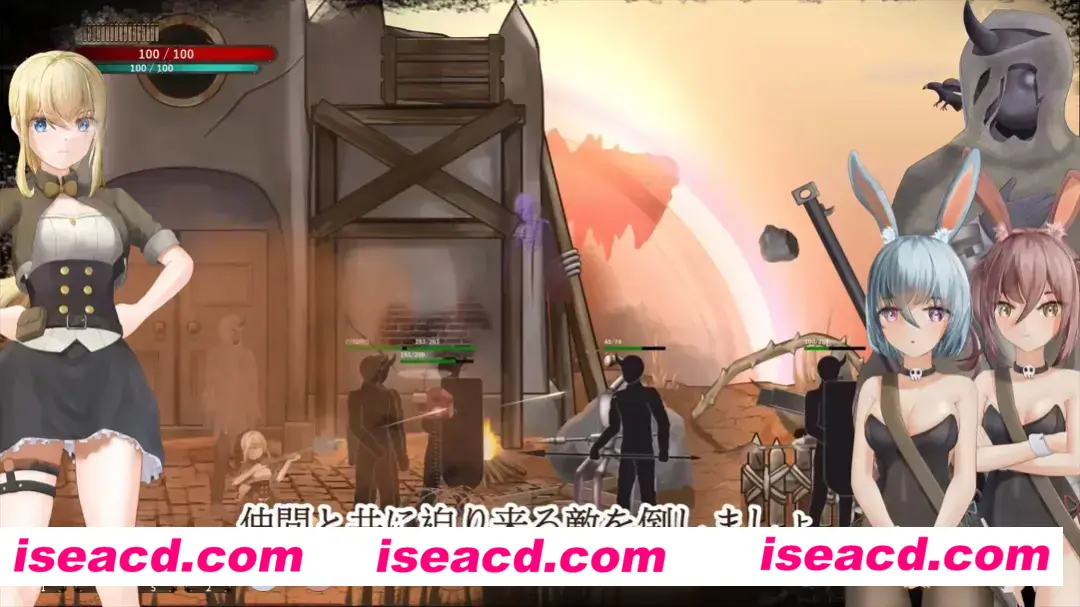 图片[3]-【日系ACT/官中/全动态】毁灭之地的女王 滅びた地の女王 官方中文版【262M】-嘤嘤怪之家