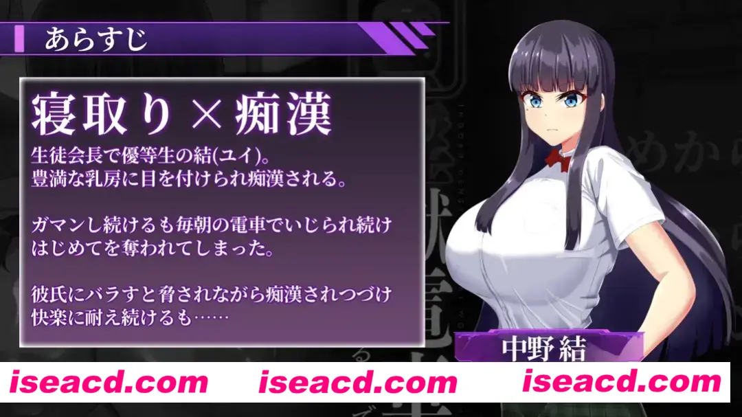 图片[2]-【日系SLG/AI汉化/痴汉】银狱电车～直到夺取学生会长～ 银獄電車～生徒会長を寝取るまで～ Ver1.0.1 Mtool汉化【911M】-嘤嘤怪之家