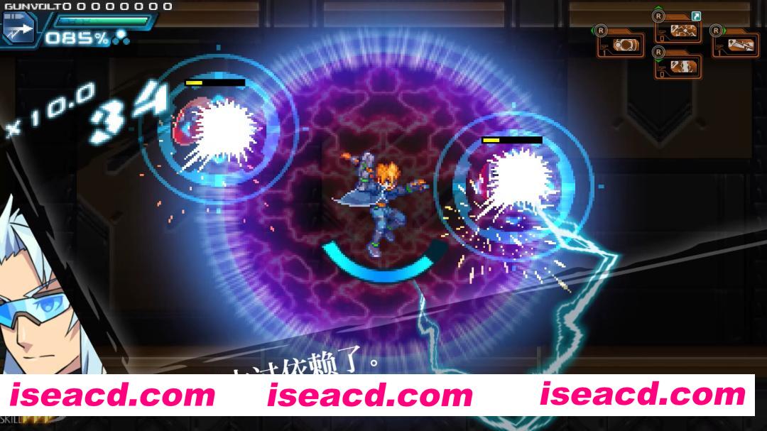 图片[1]-[横版ACT/中文/合集版]  苍穹雷霆 GUNVOLT 三棱合极版/Azure Striker Gunvolt Trilogy Enhanced Build.19339648 官方中文 [7.7G/新作]-嘤嘤怪之家