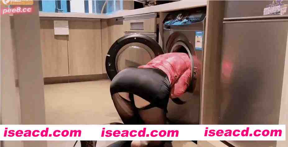 [COS/步兵/视频] 糖糖XJX-424：巨尻骚妈，卡在洗衣机里被玩弄！ [1V] [1.1G]