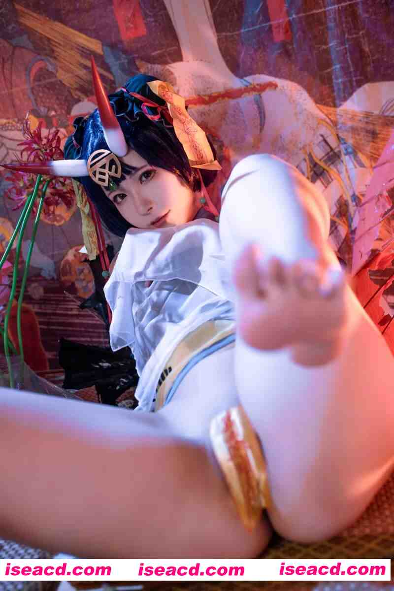 图片[3]-[COSPLAY]  Quan冉有点饿(拖拉大王) NO.033 FGO 酒吞童子同人 小僵尸 [47P] [600m]-嘤嘤怪之家