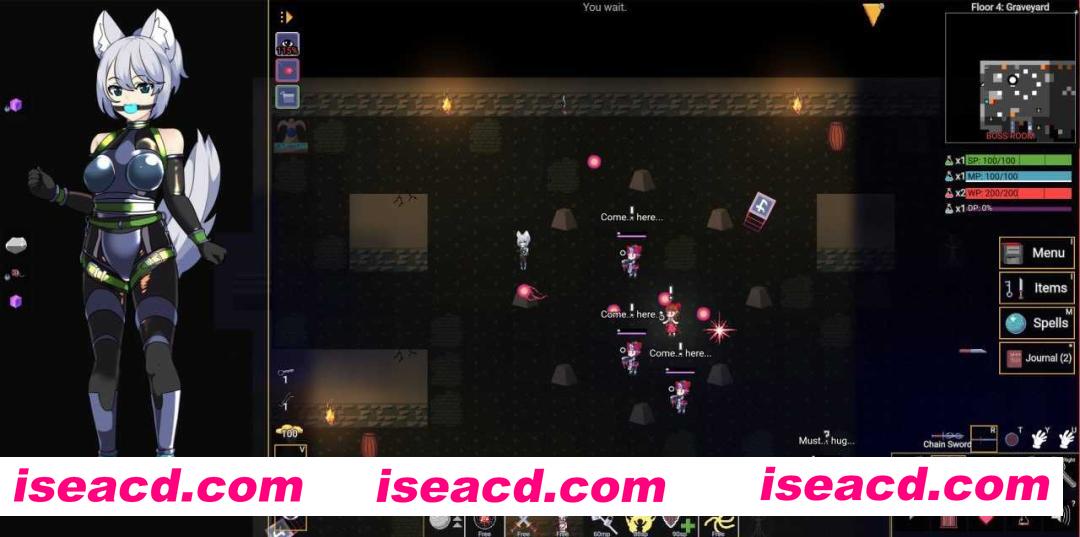 图片[4]-【RPG/中文/2D步兵】变态的地牢/Kinky Dungeon Ver5.4.3 官方中文步兵版【400M/新作】-嘤嘤怪之家