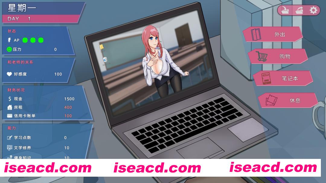 图片[4]-【互动SLG/官中/动态/PC】我的恋人老师 Days with My Lonely Teacher Ver1.002 官方中文步兵版【7.31G】-嘤嘤怪之家