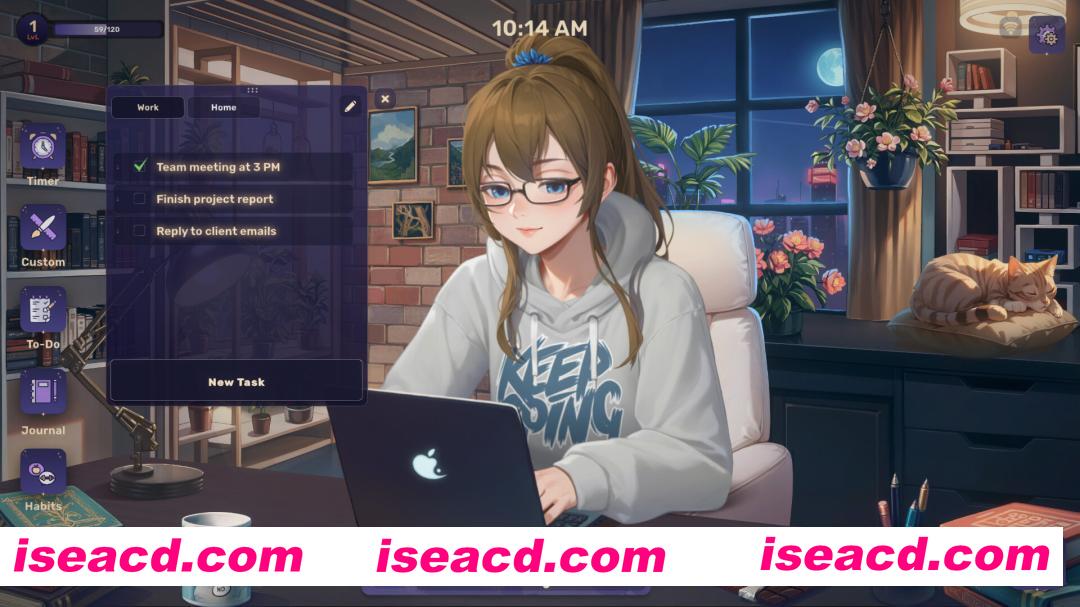 图片[3]-[互动SLG/中文/全动态] Lo-Fi女孩：AI助手/Lo-Fi Girl: AI Assistant 官方中文版 Build.19957237 [1.7G/新作]-嘤嘤怪之家