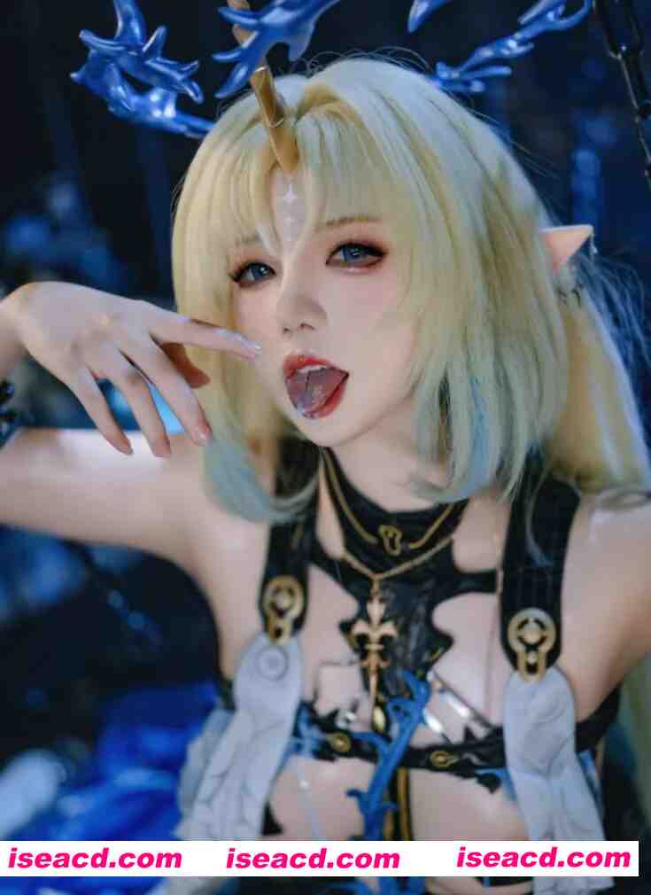 图片[2]-[COSPLAY/带视频/GIF] [阿薰kaOri]-鸣潮芙露德莉斯[60gif 192p 11v] [2.8G]-嘤嘤怪之家