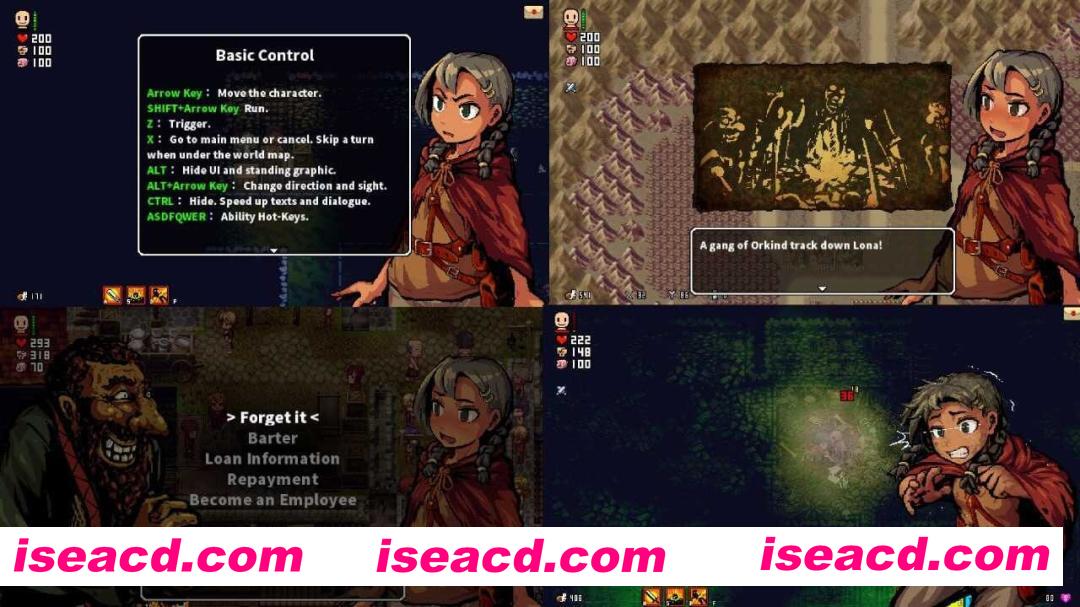 [ARPG/中文/2D步兵] 洛娜的世界/LonaRPG B.0.10.3+MOD 官方中文步兵版 [800M/更新]