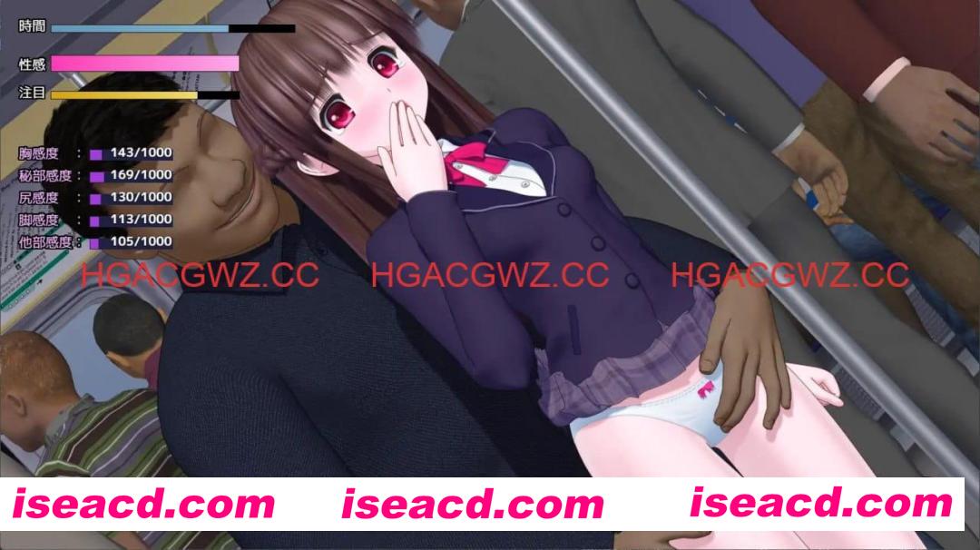 【3D/AI汉化/动态/CV/MTool】电车里的魅魔v1.0.1【PC/4.5G】