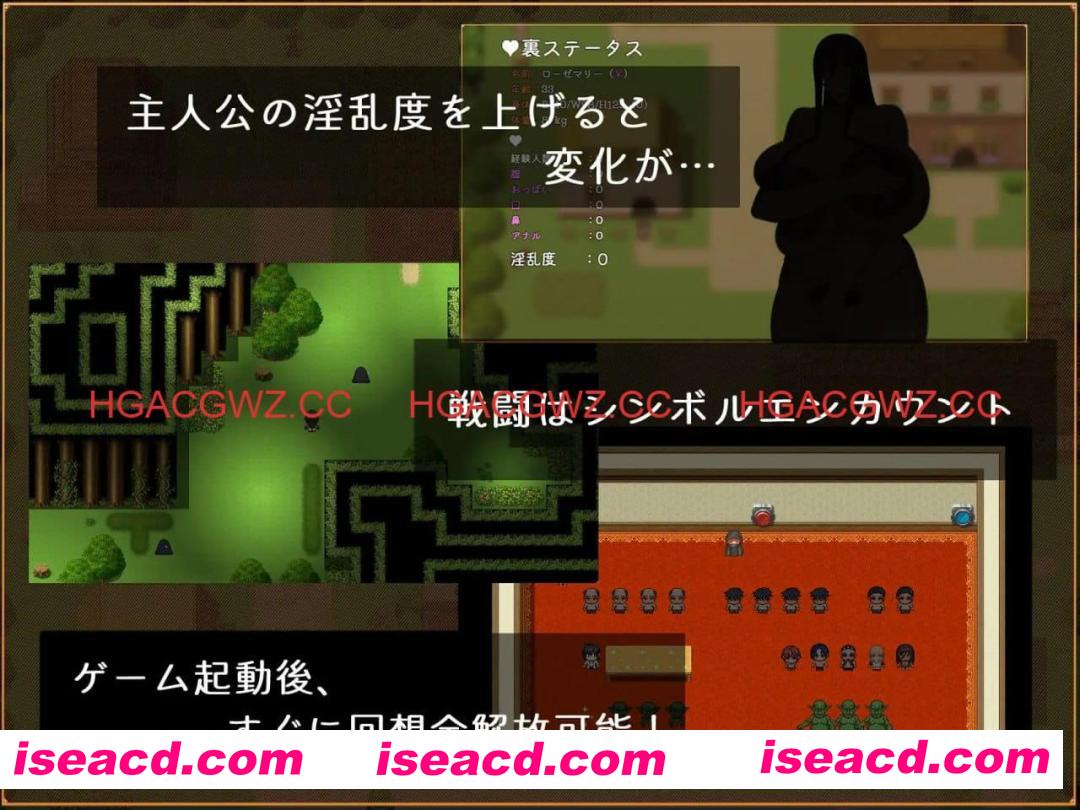 【RPG/AI汉化/MTool】罗塞玛丽的苦难[PC/1.1G]