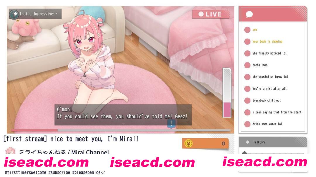 图片[3]-【互动SLG精品/官中/动态/PC】傻乎乎主播蔚来——永远属于你的，由香里酱！No-good Streamer 官方中文版+全新DLC【7.11G】-嘤嘤怪之家