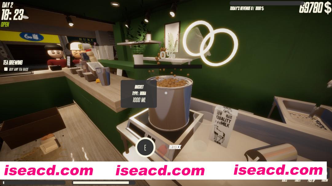 图片[6]-[模拟SLG/中文/3D] 奶茶店模拟器/Boba Tea Shop Simulator  Build.21023393 官方中文版 [1.5G/新作]-嘤嘤怪之家