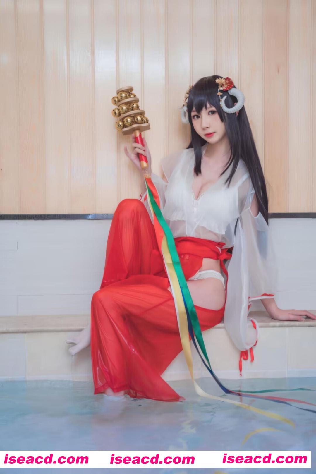 图片[5]-[COSPLAY] 南鸽 – 西园寺南歌 巫女本3套 [79P] [650M]-嘤嘤怪之家