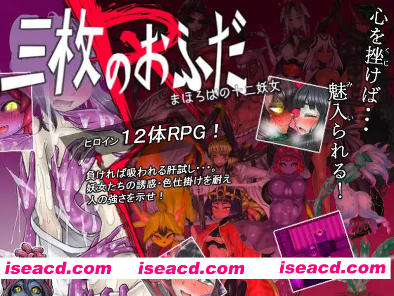 [PC-RPG] [日式RPG] 三枚护符R 理想乡的十二妖女 三枚のおふだR まほろばの十二妖女 V18.5.2 AI汉化版 [1.50G][BD]