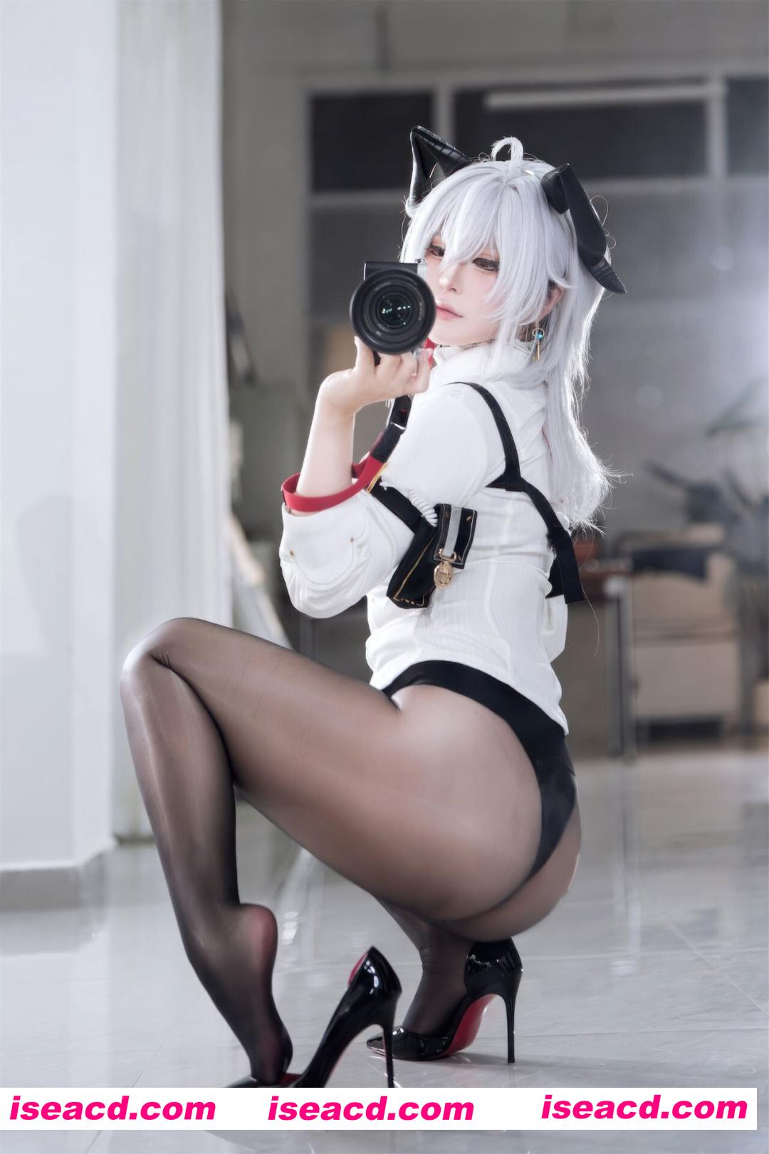 图片[2]-[COSPLAY] 半半子 – 鸣潮 赞妮 [57P] [300M]-嘤嘤怪之家