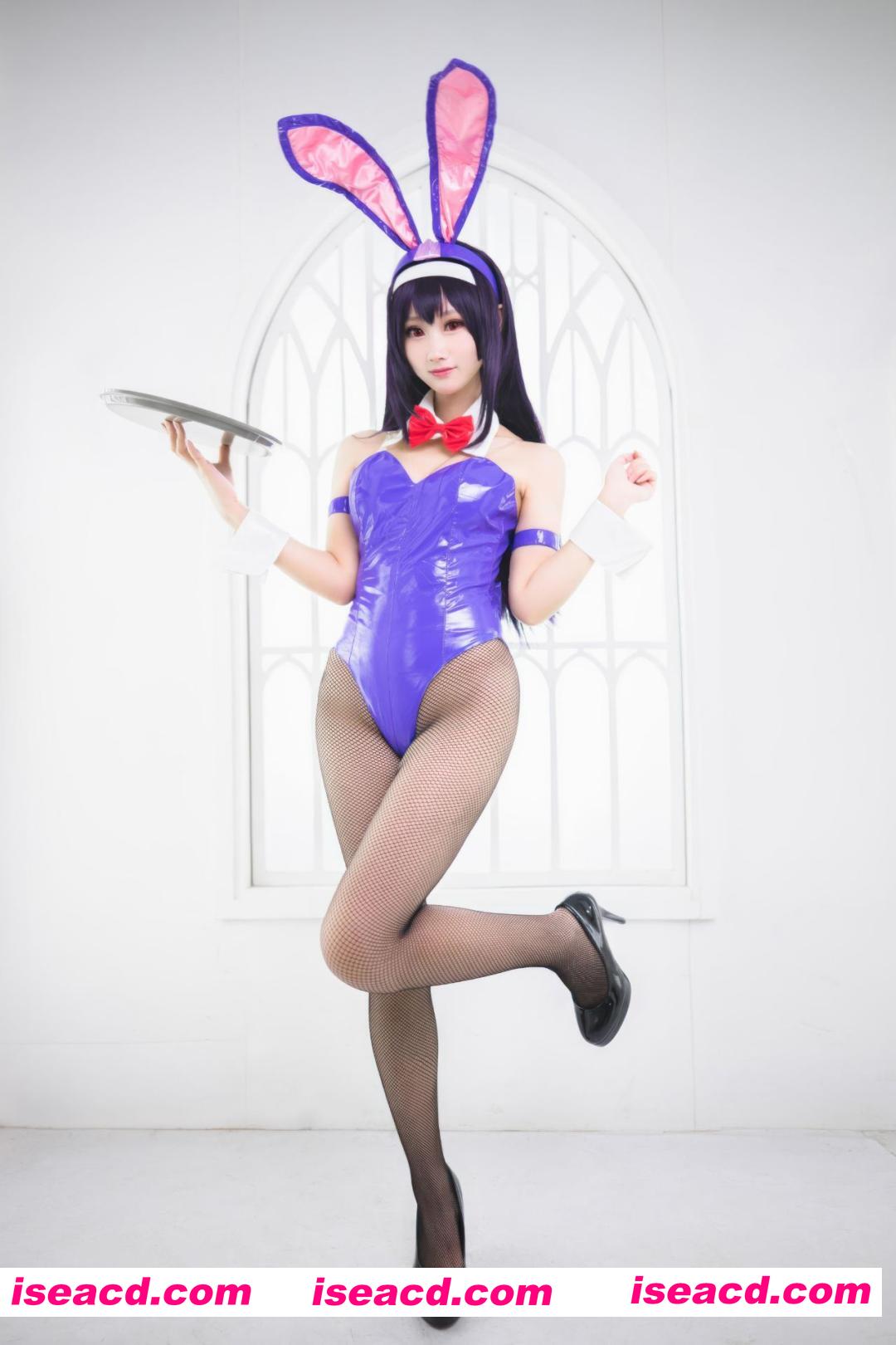 图片[3]-[COSPLAY] 羽生三未 – 路人女主 霞之丘诗羽兔女郎 [37P] [350M]-嘤嘤怪之家
