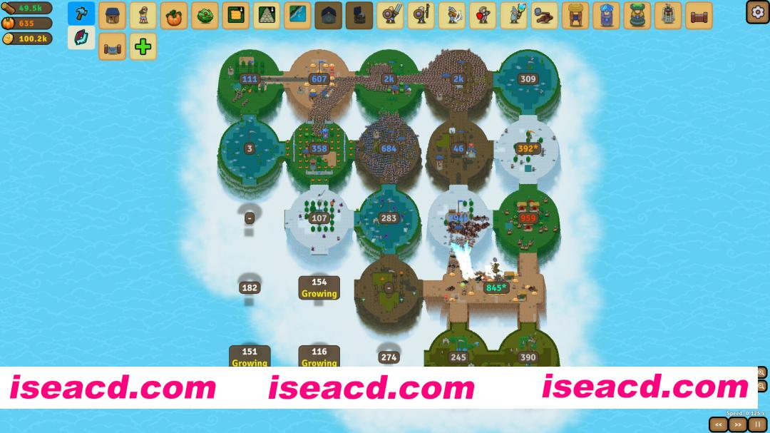 图片[2]-[策略SLG/中文/2D像素] 环形帝国2/Circle Empires 2 Build.21866252 官方中文版 [1.6G/新作]-嘤嘤怪之家