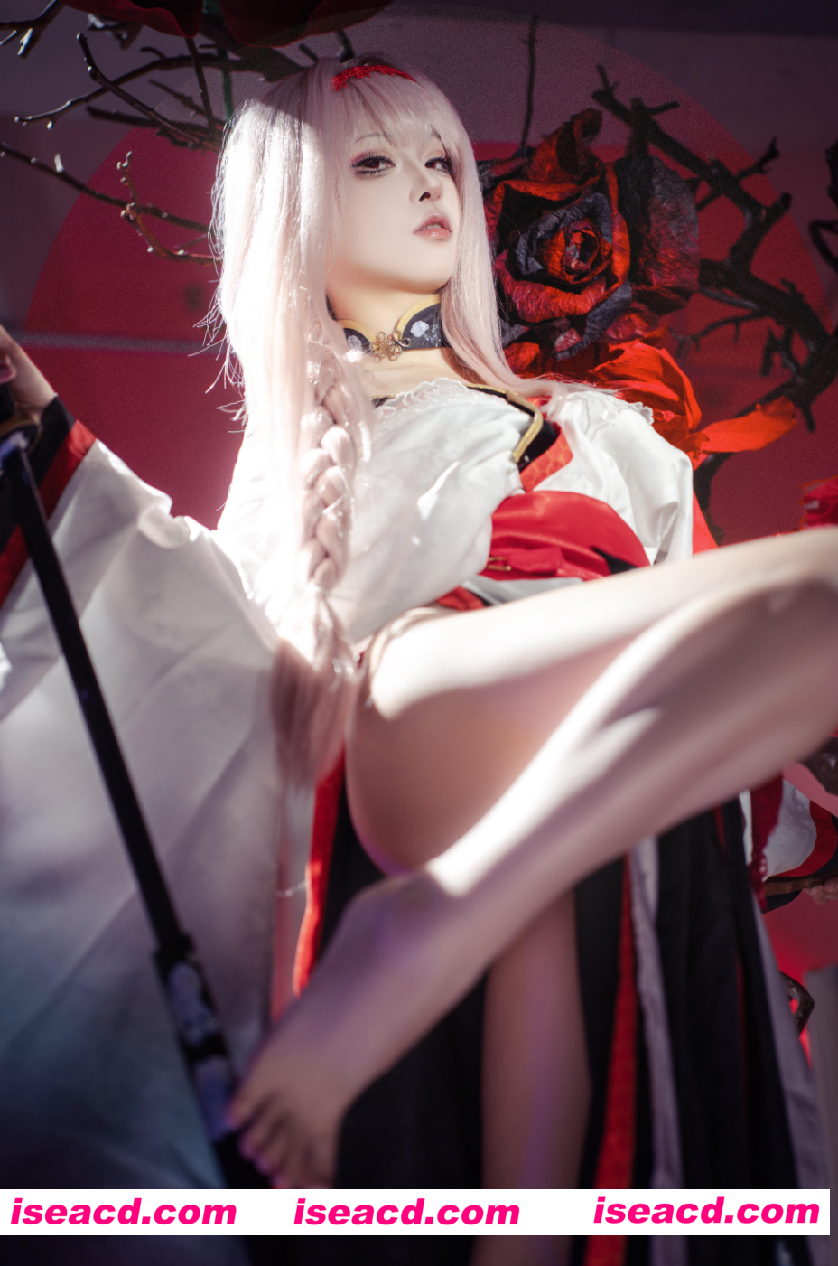 图片[3]-[COSPLAY] [矢量鱼]-Nikke胜利女神 暗莲 [30p] [350M]-嘤嘤怪之家