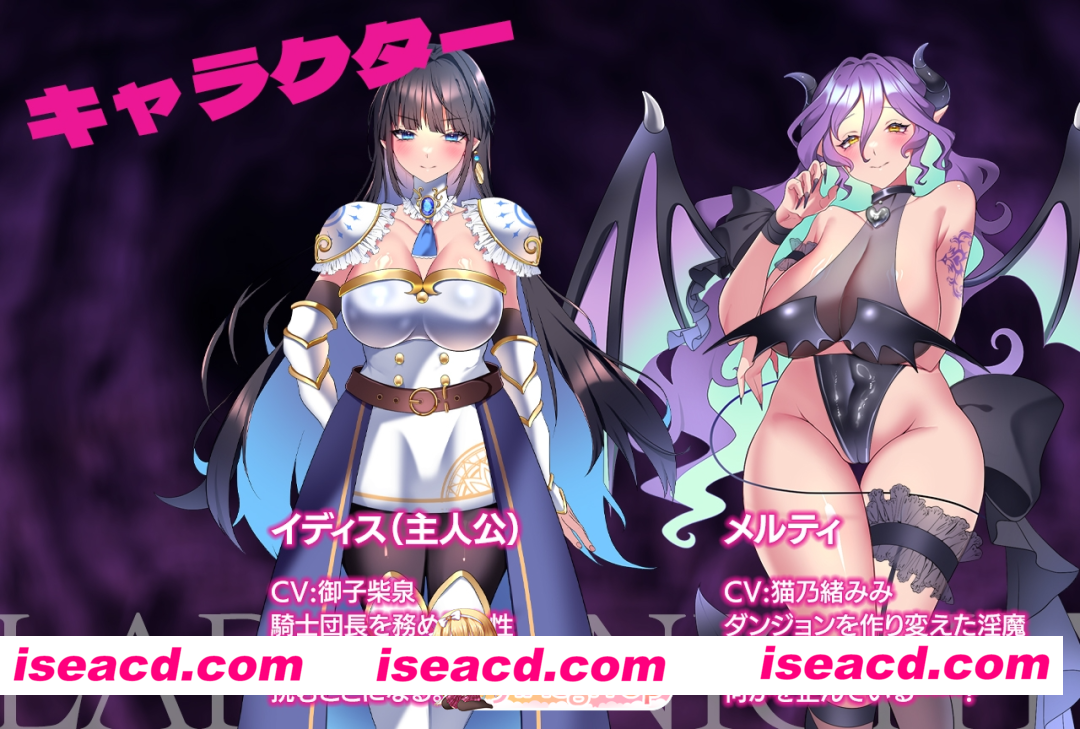 [PC-RPG] 新作[探索RPG/扶她/迷宫] 夜之女骑士-淫魔的迷宫- レディーナイト-淫魔の迷宮- AI汉化版+作弊码 [580M] [BD]