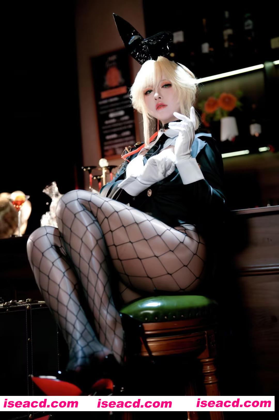 图片[4]-[COSPLAY/带视频] 半半子 – Nikke胜利女神 爱德兔女郎 [62P 1V] [600M]-嘤嘤怪之家