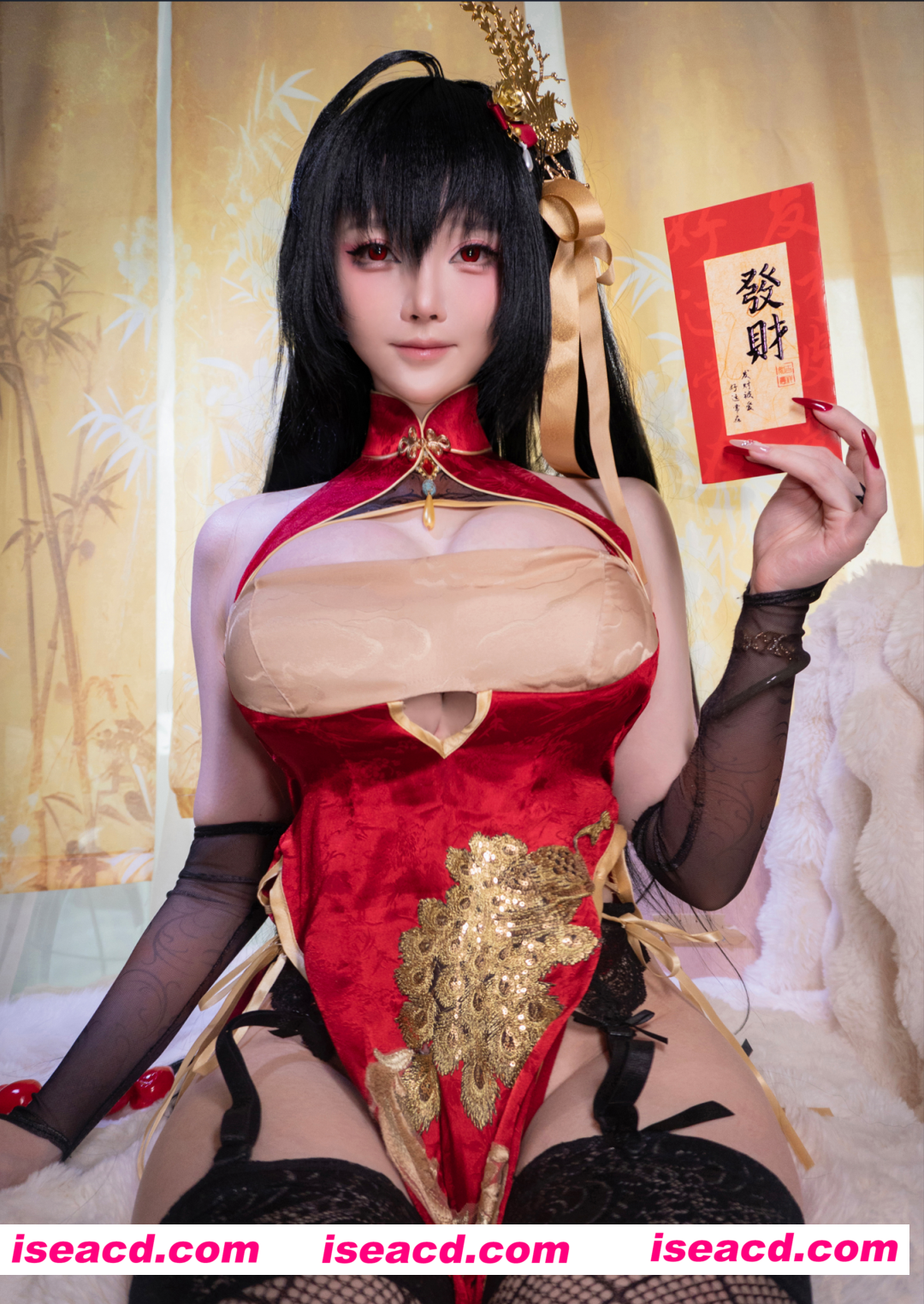 图片[2]-[COSPLAY/带视频] 一小央泽  – 碧蓝航线 大凤旗袍 [103P 2V] [2G]-嘤嘤怪之家